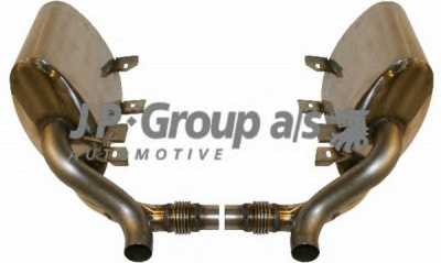 JP GROUP 1620609810 -  Система глушителя для спортивного автомобиля